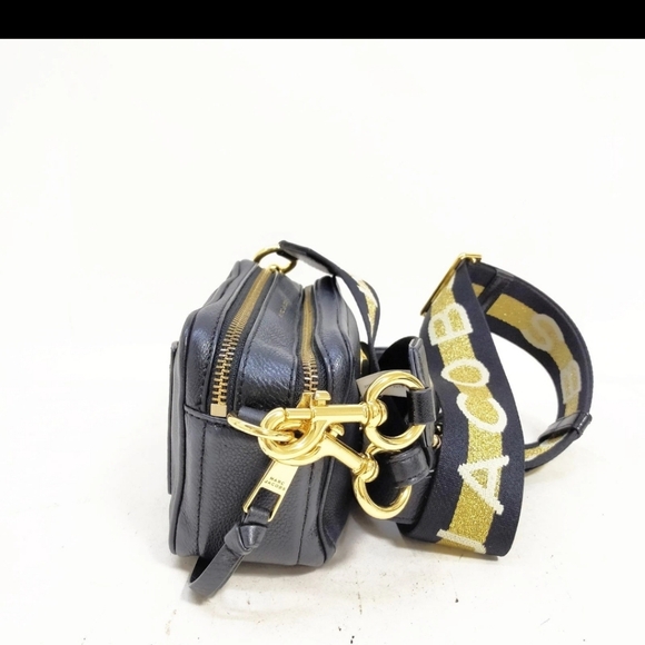 Marc Jacobs Black Leather Softshot Crossbody Bag - Picture 4 of 11